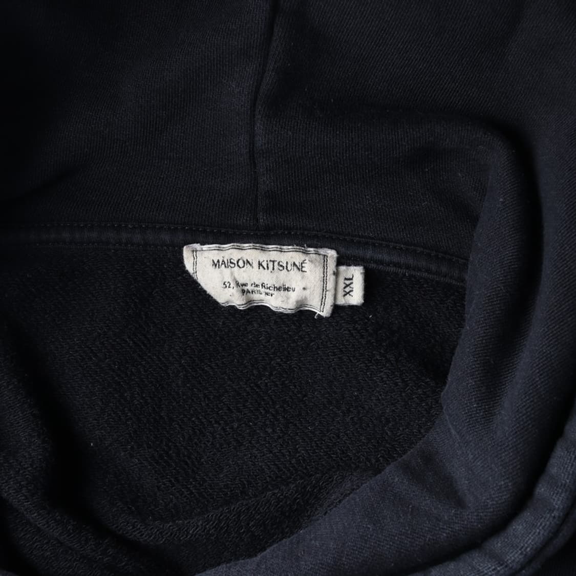 메종키츠네 트리컬러 폭스 패치 클래식 후드티 XXL 상품이미지5