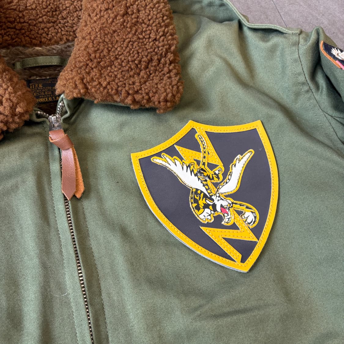 USAAF b-10 플라잉 타이거 자켓  상품이미지5