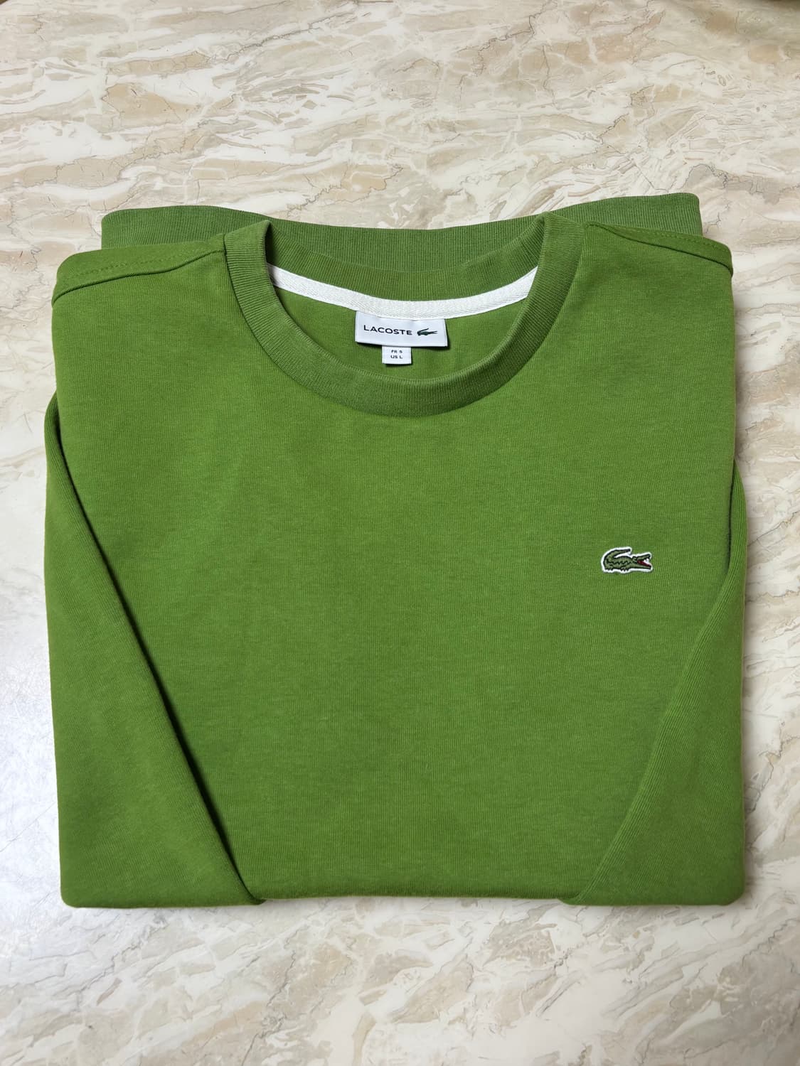 라코스테 말차색 맨투맨 상품이미지1