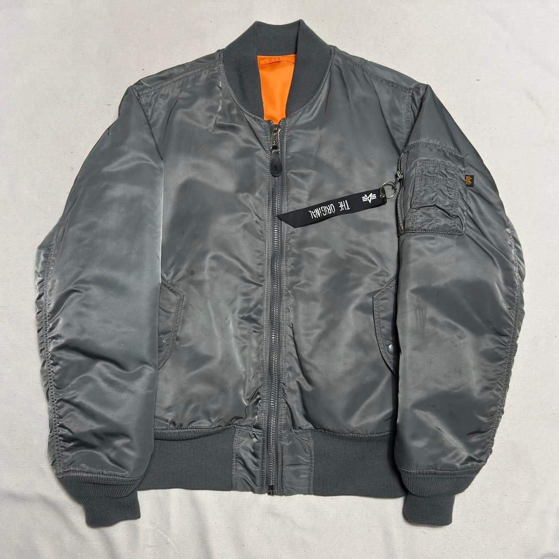 M 알파인더스트리 리버시블 ma-1 항공자켓 상품이미지2