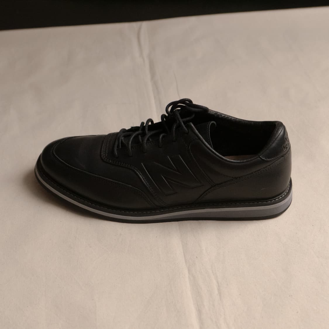 New Balance Oxford Black Leather Shoe 상품이미지5
