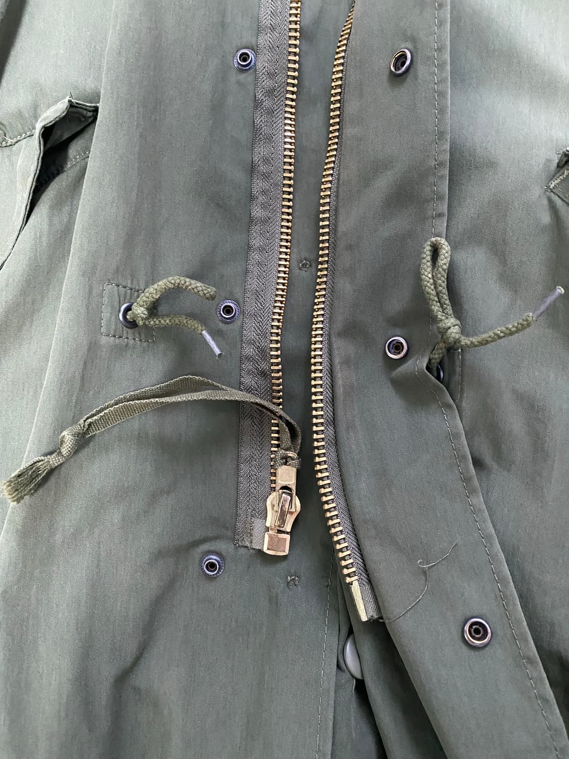 [s] 밀텍 m65 피쉬테일 자켓 개파카 올리브 상품이미지3