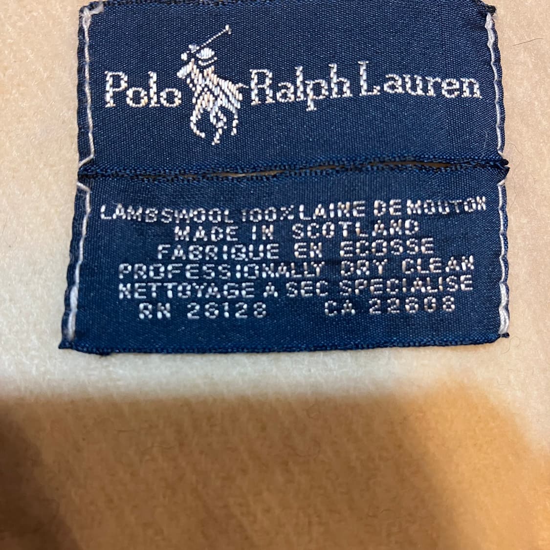 폴로 랄프로렌 베이직 머플러 상품이미지3