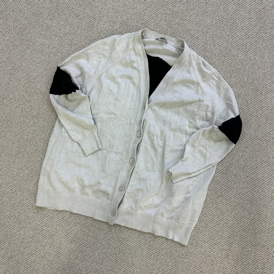 S Cos 캐시이머 배색 가디건 0429D 상품이미지1