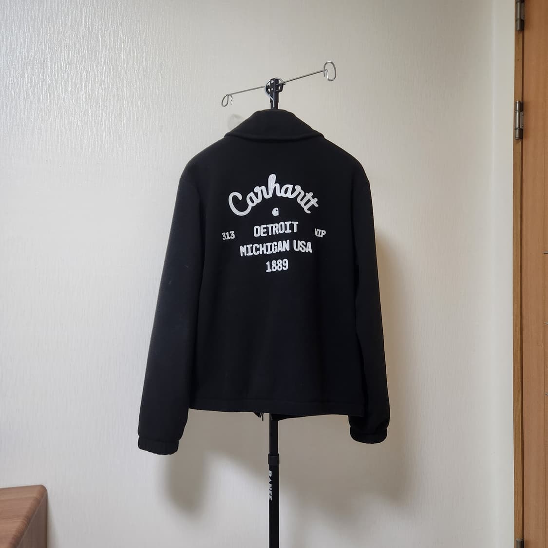 칼하트 디트로이트 블랙 플리스 자켓 L 상품이미지3