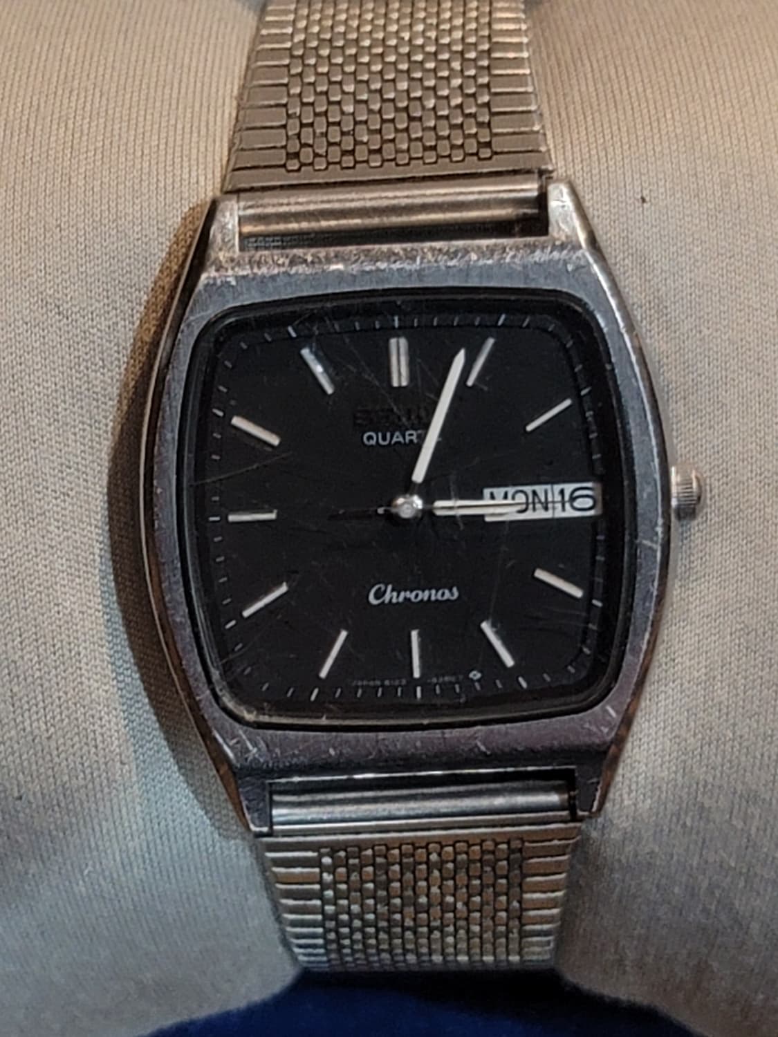 세이코 크로노스  빈티지 쿼츠 시계 상품이미지2