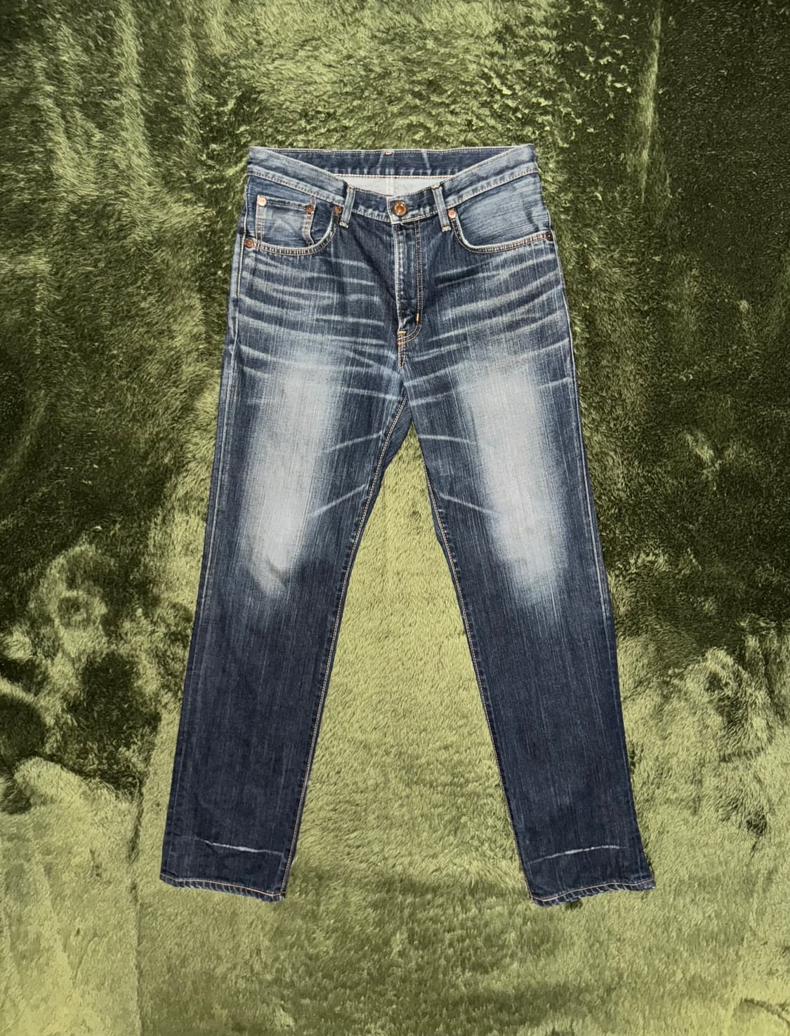 [31] EDWIN 에드윈 504 레더탭 MADE IN JAPAN 데님 상품이미지1