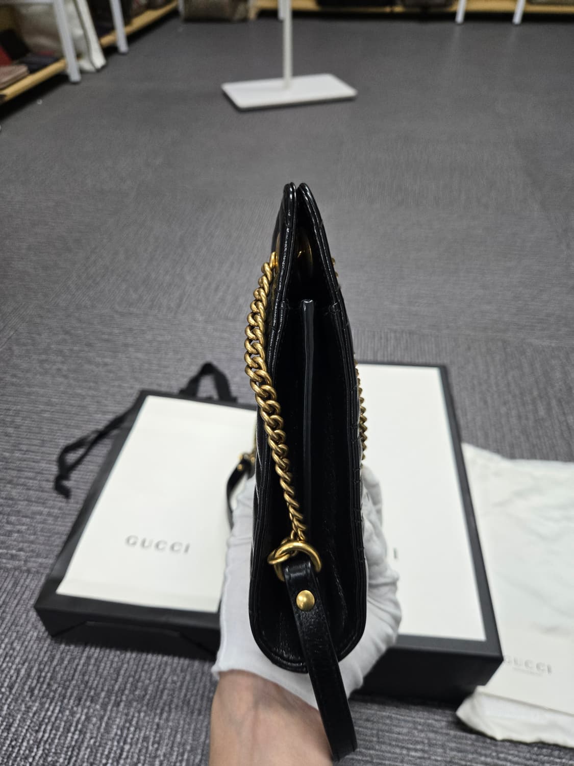 [특가][정품]구찌 마몬트 체인 숄더백 상품이미지3