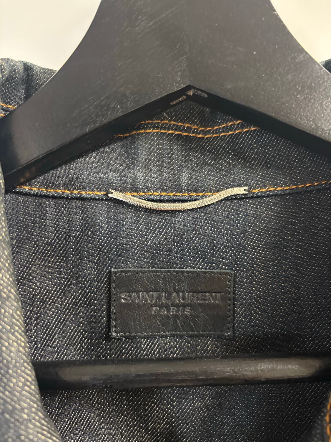 [M] 생로랑 클래식 데님 자켓 인디고 상품이미지9