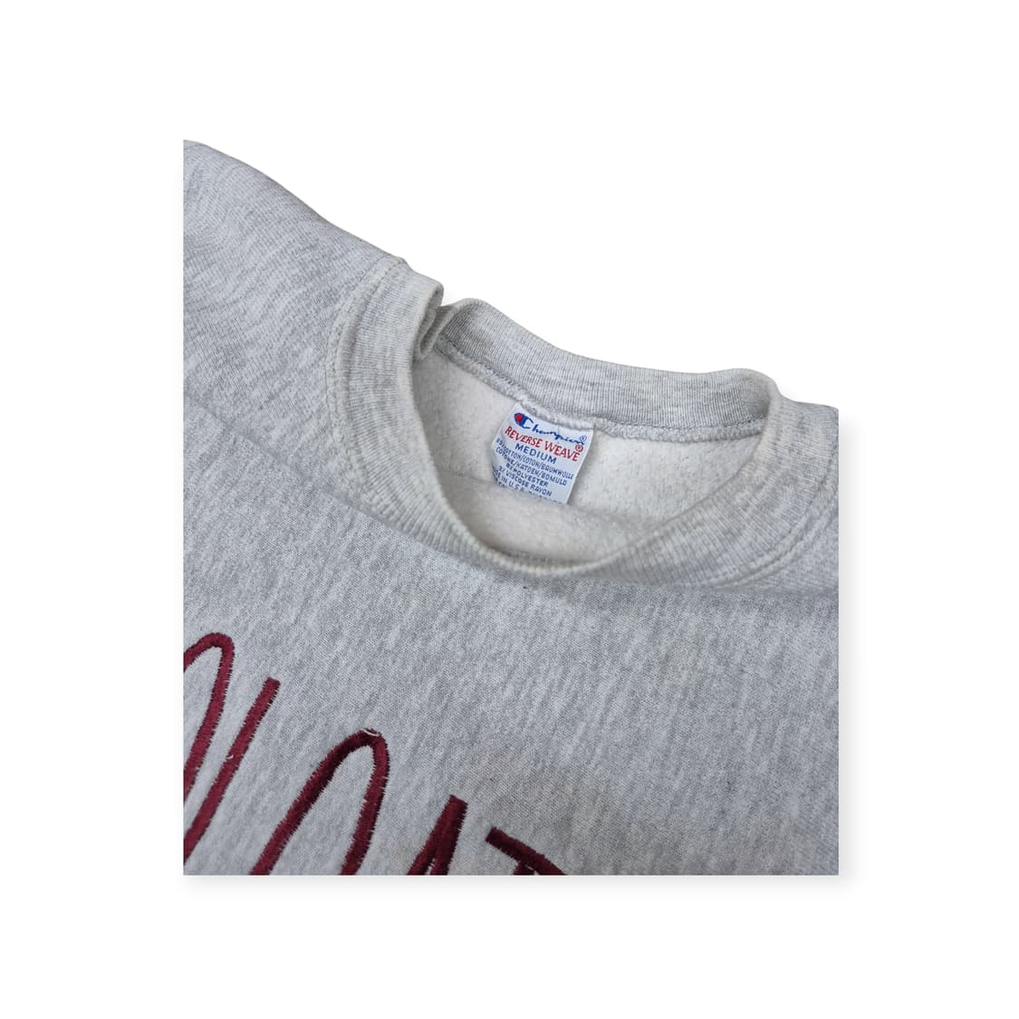 90s 챔피온 리버스위브 레드 사시코 상품이미지3