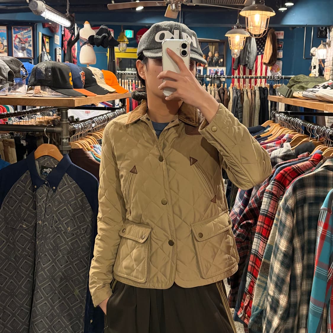 Ralph Lauren 랄프로렌 코듀로이 퀄팅 자켓 상품이미지1