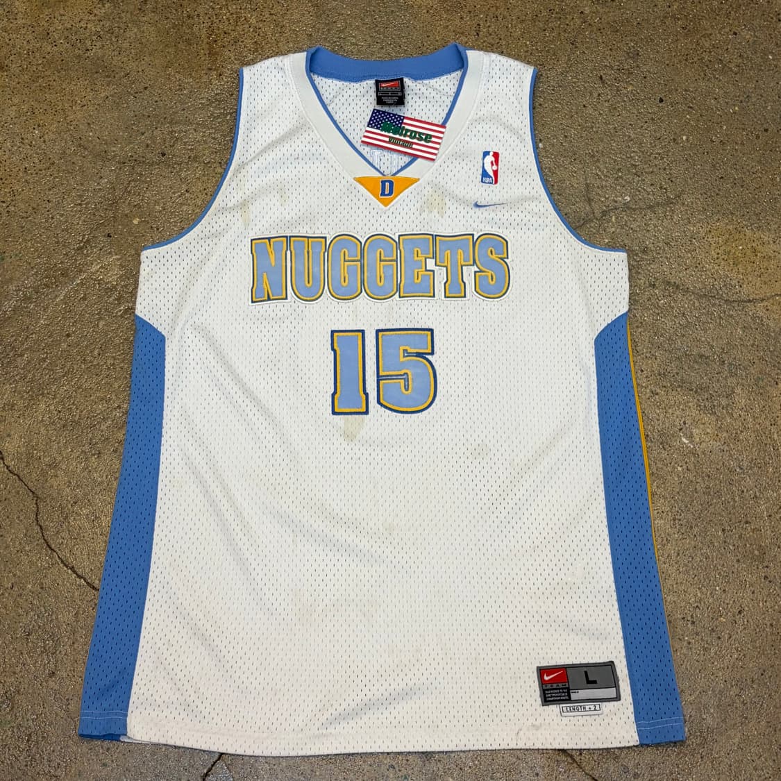 00s 미국 빈티지 나이키 NBA 댄버 농구유니폼 상품이미지1