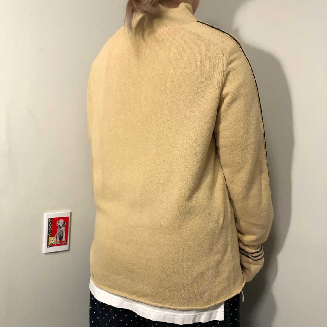 스톤아일랜드 90‘s 반집업 니트  상품이미지3