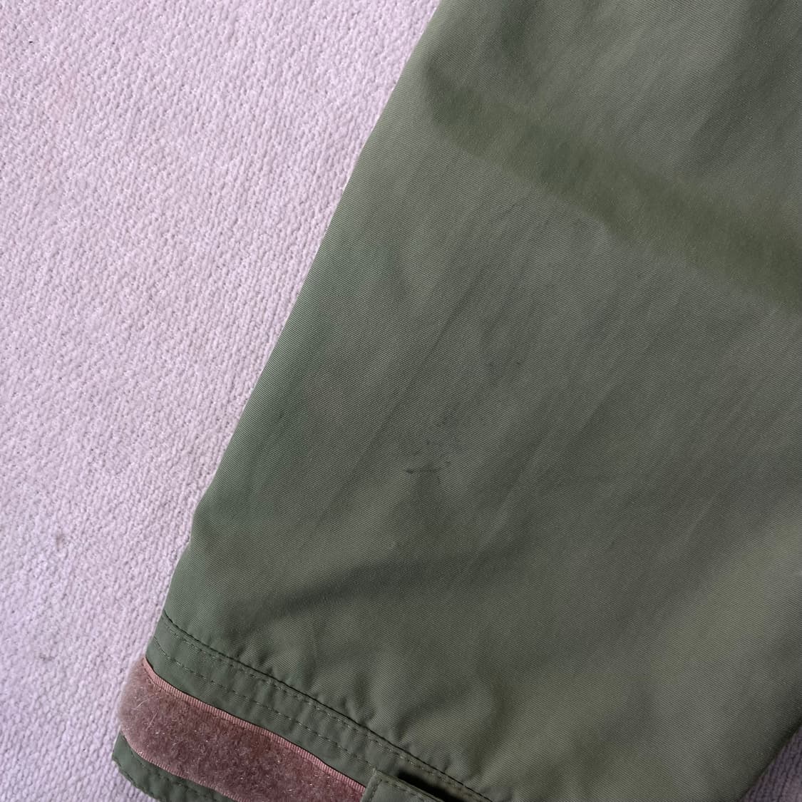 100 노스페이스 카키 사이드라인 바람막이 상품이미지4