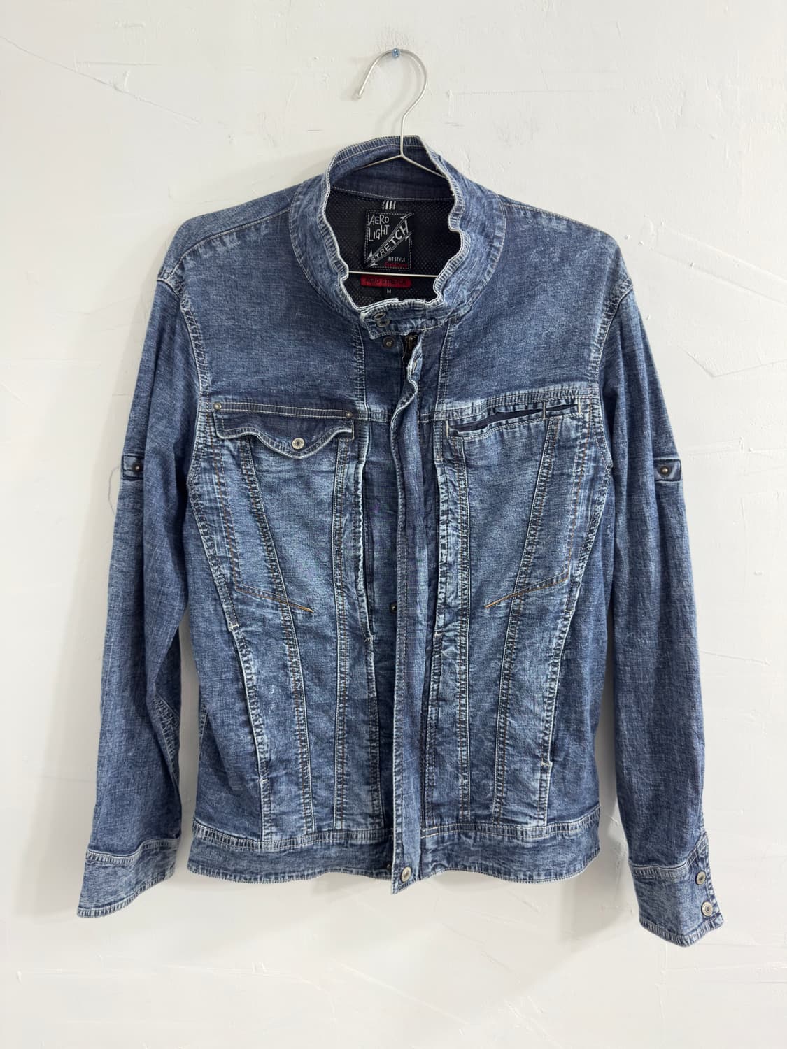 aero stretch denim jacket 상품이미지1
