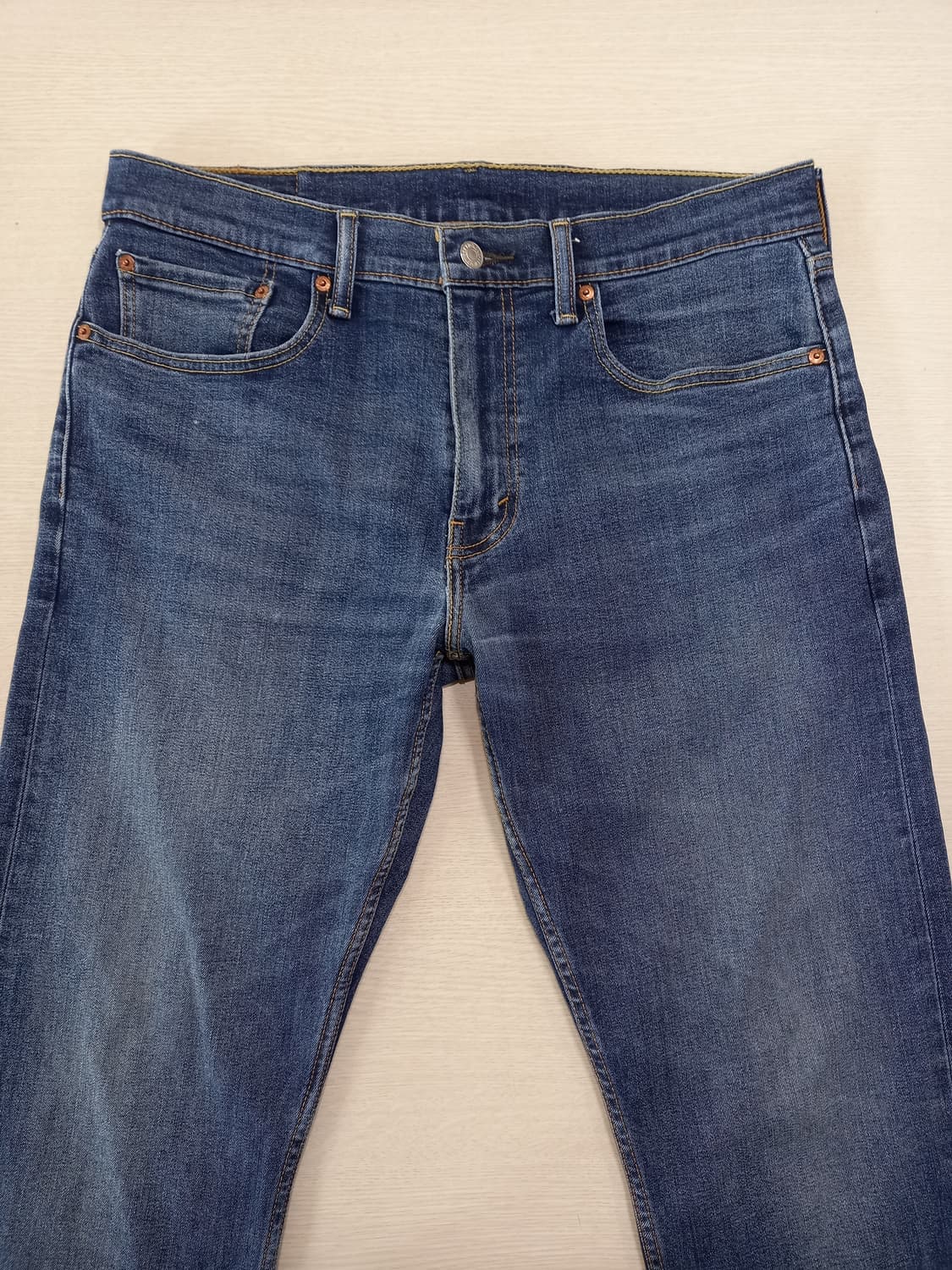 34 리바이스502 워싱 스판 슬림일자진 34-539 상품이미지3