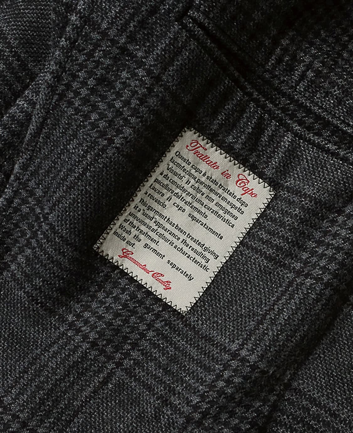 루비암 1911 [L.B.M 1911] 만토바 이태리 체크 테일러드 자켓 상품이미지6