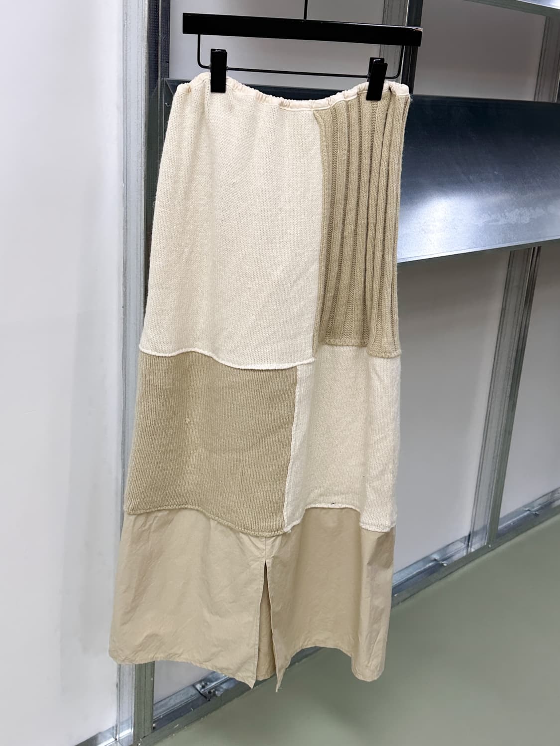 zara knit patchwork maxi skirt 상품이미지7