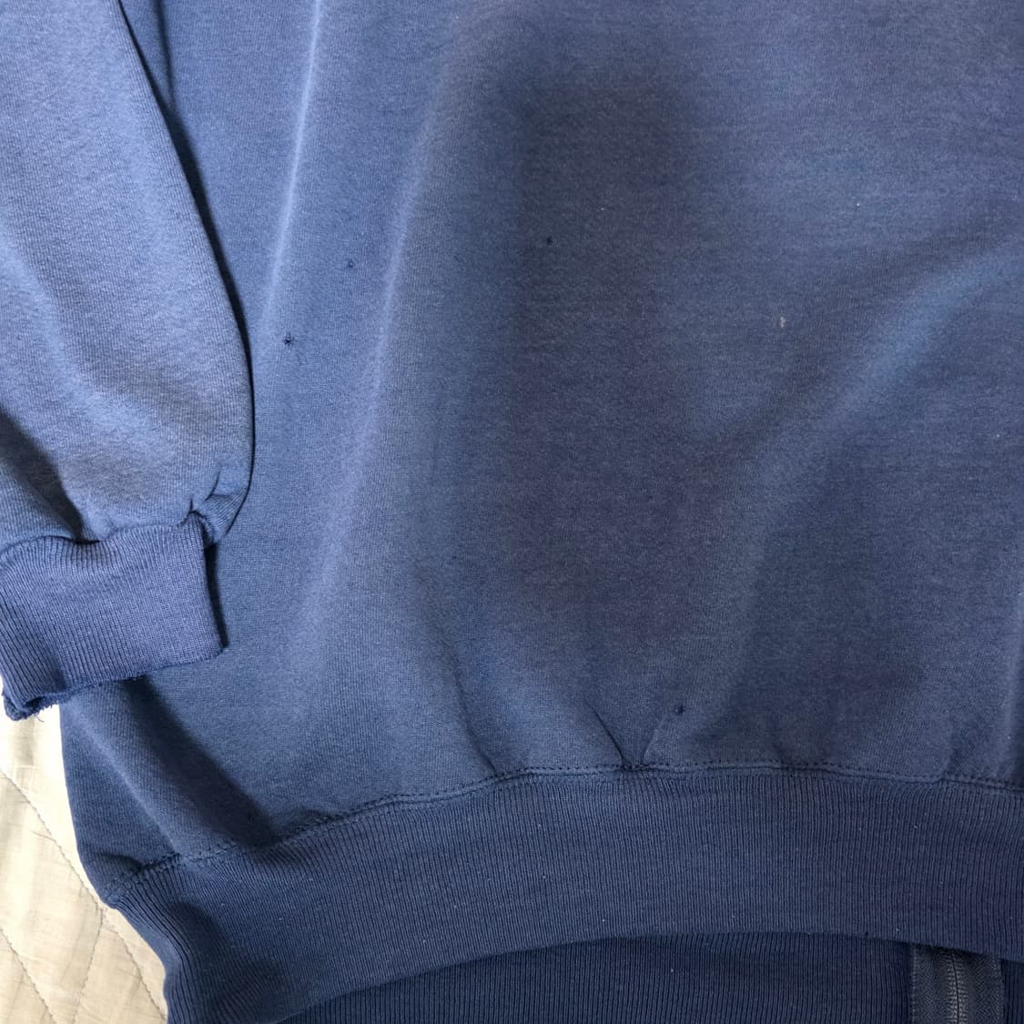 [XXL] 90s 러셀 애슬레틱 후드집업 네이비 하드페이드 ver.11 상품이미지8