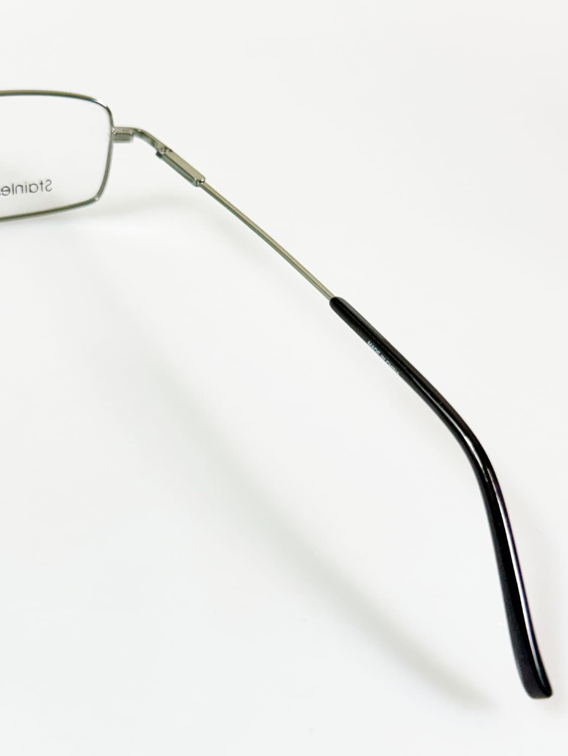 VISIONS 라이트 그린 슬림 스퀘어 메탈 빈티지 안경 상품이미지6