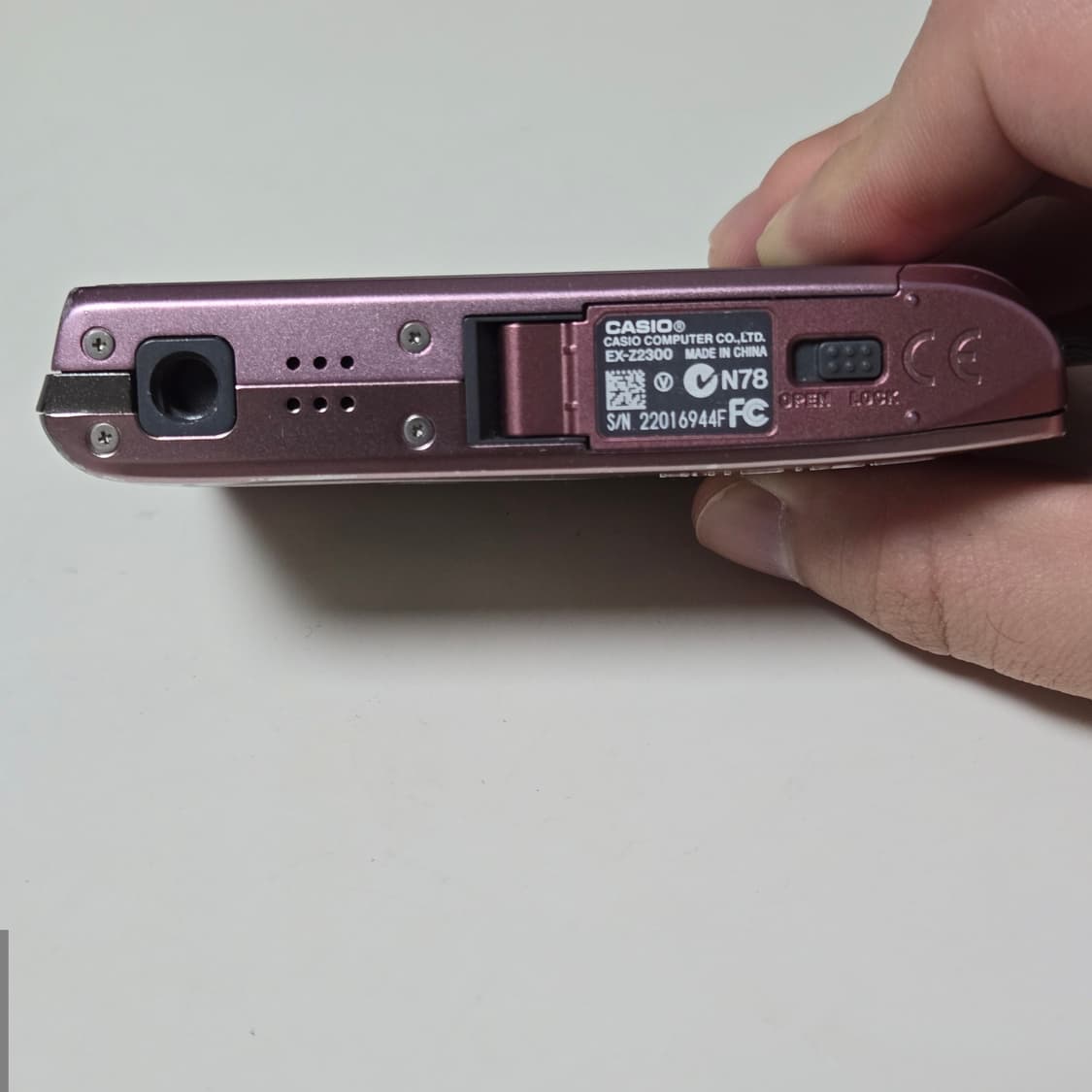 카시오 엑슬림 EX-Z2300 핑크 디지털 카메라 상품이미지6