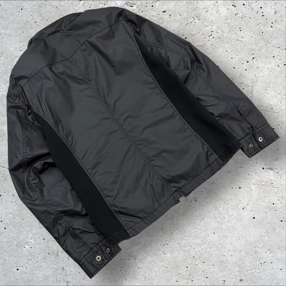 [50] 언더커버리즘 빈티지 블랙 바람막이 집업 자켓 B747 상품이미지2