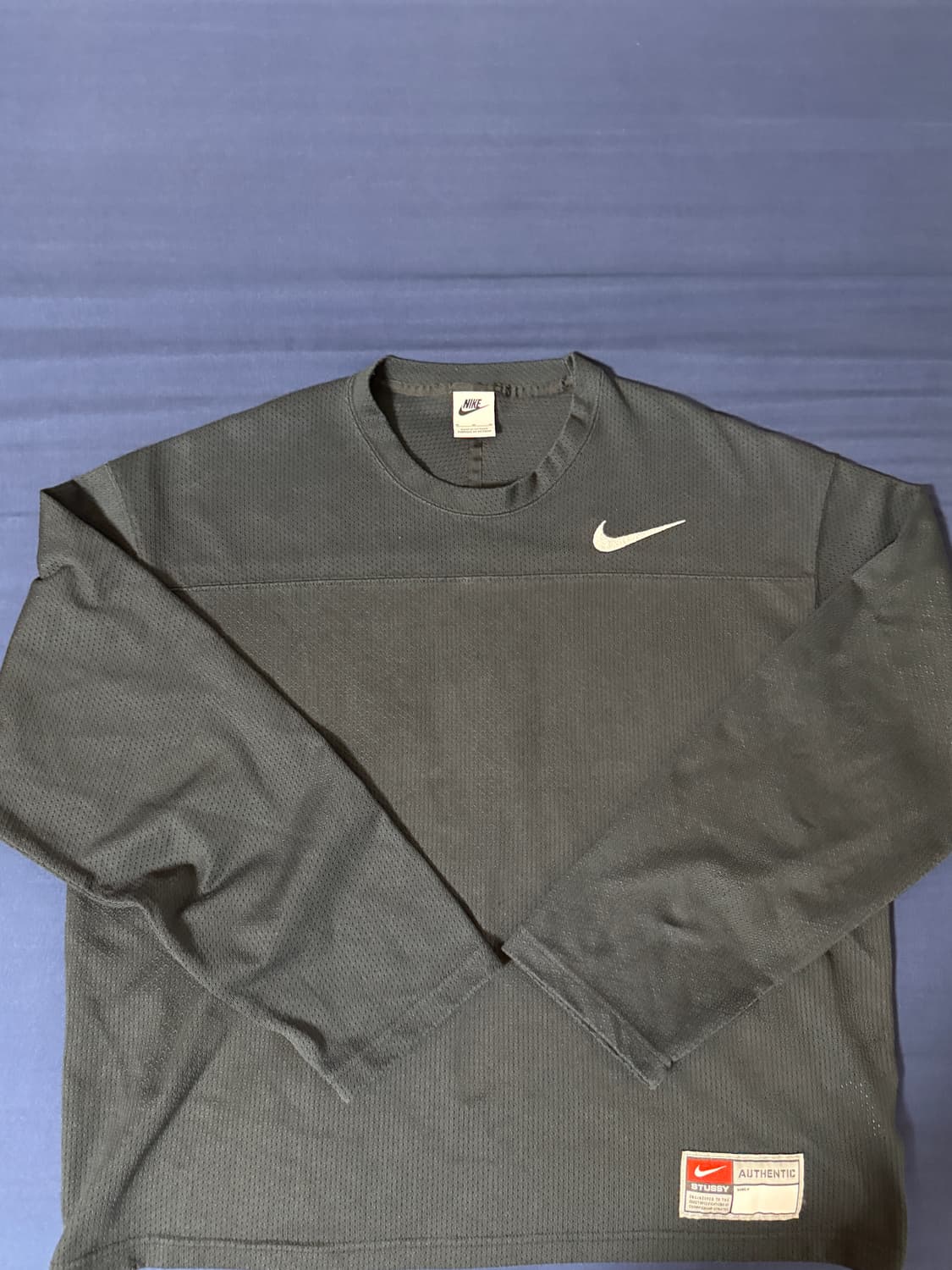 나이키 x 스투시 롱슬리브 탑 블랙 (FJ9164-010) 상품이미지1