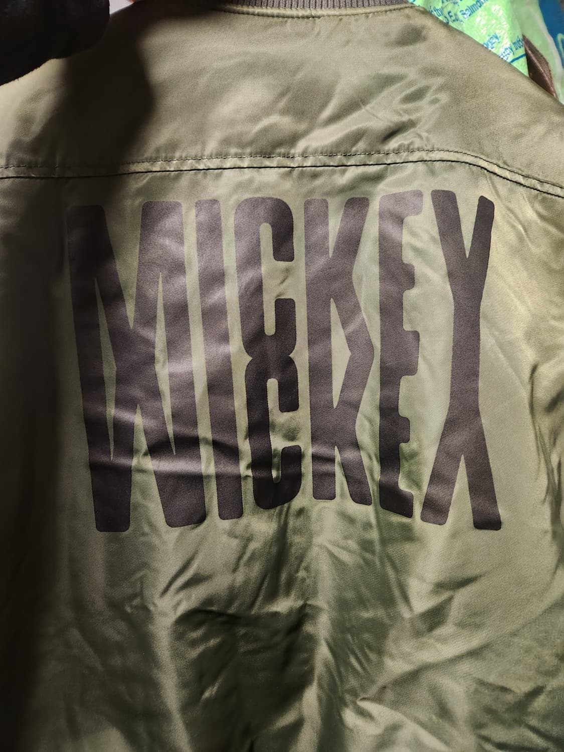 아날도바시니x디즈니 ma-1 점퍼 105 상품이미지2