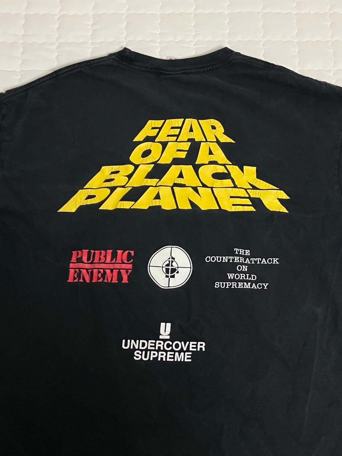 슈프림 언더커버 퍼블릭에너미 반팔티셔츠 XL 상품이미지2