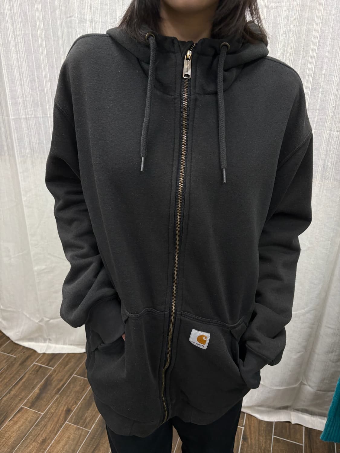 칼하트 덕 액티브 퀼트 자켓 후드집업 상품이미지1