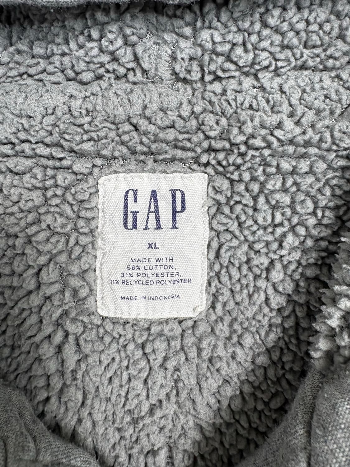 GAP 갭 후드집업 그레이 상품이미지7