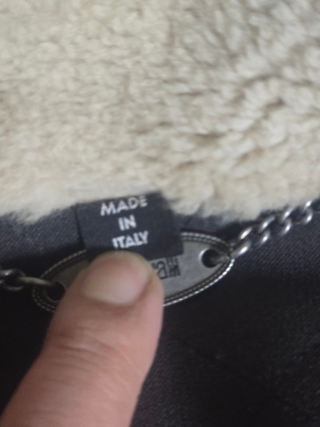 저스트 까발리(Just Cavalli) 리얼 쉐어링 무스탕자켓 (50) 상품이미지10