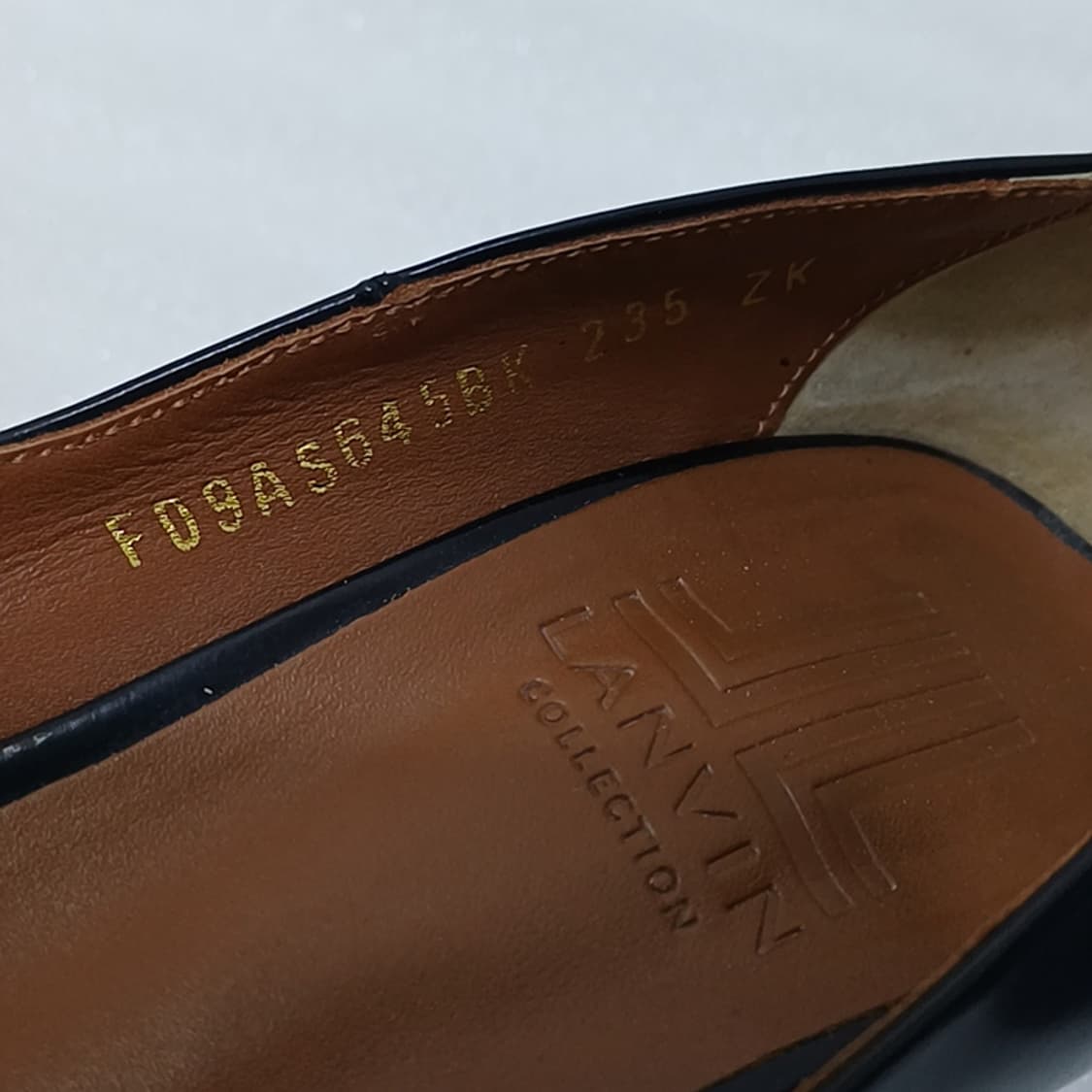 랑방 컬렉션 정장 하이힐 구두 235 / 굽 9cm 블랙 사랑봉봉 상품이미지4