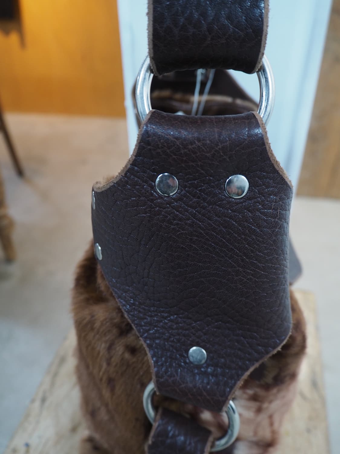 TYLIE MALIBU ponyhair leather bag  상품이미지6