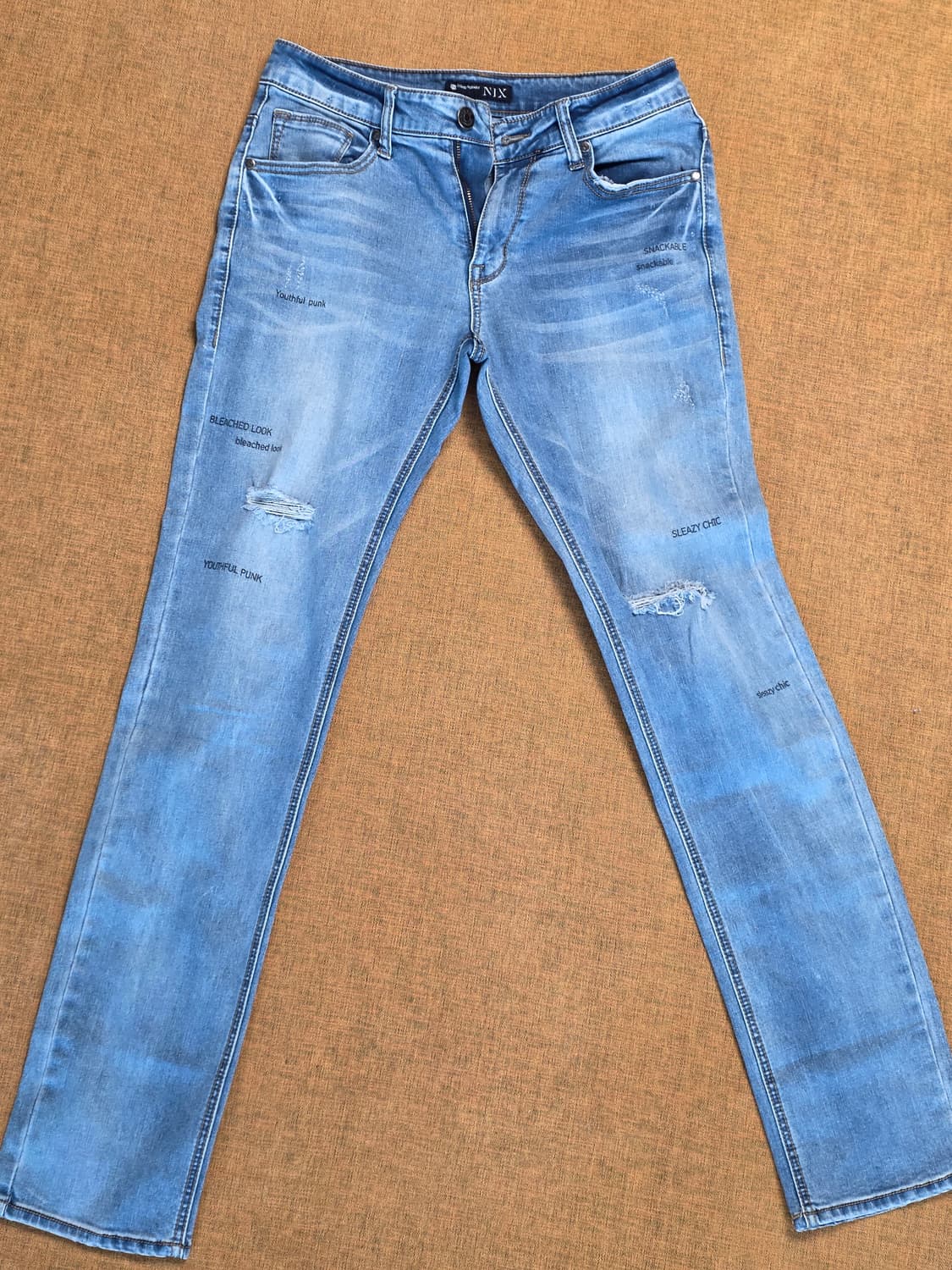 닉스 청바지 30 4벌 상품이미지3