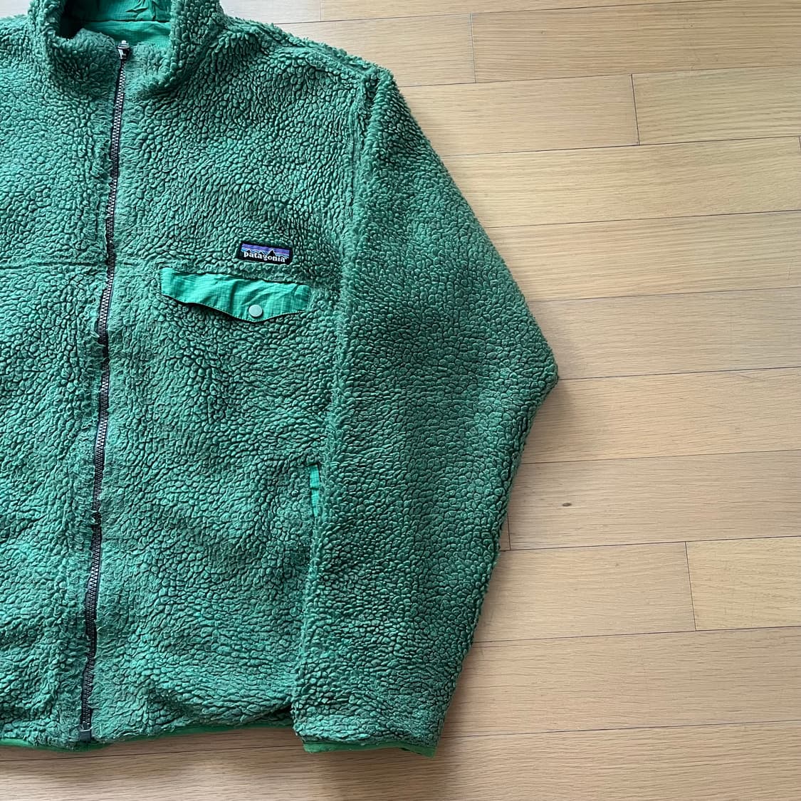 파타고니아 글리세이드 리버시블 파일 자켓 올드 모델 상품이미지6