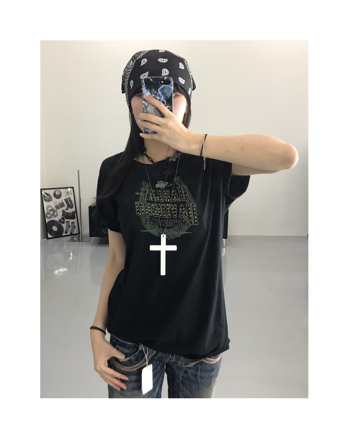 Harley-davidson Cubic Graphic T-shirt 상품이미지1