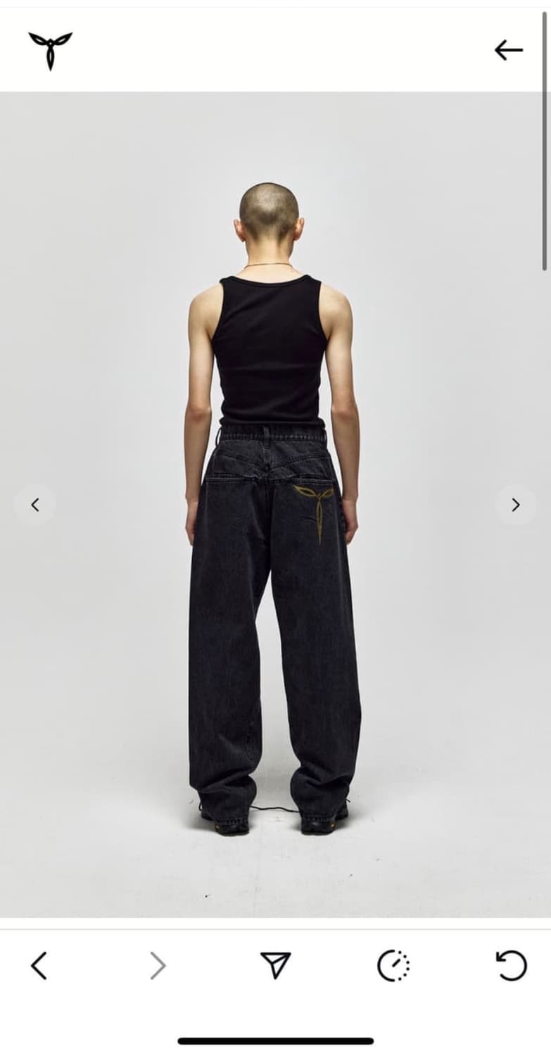 서피스에디션 슬래시 데님팬츠 L 상품이미지3