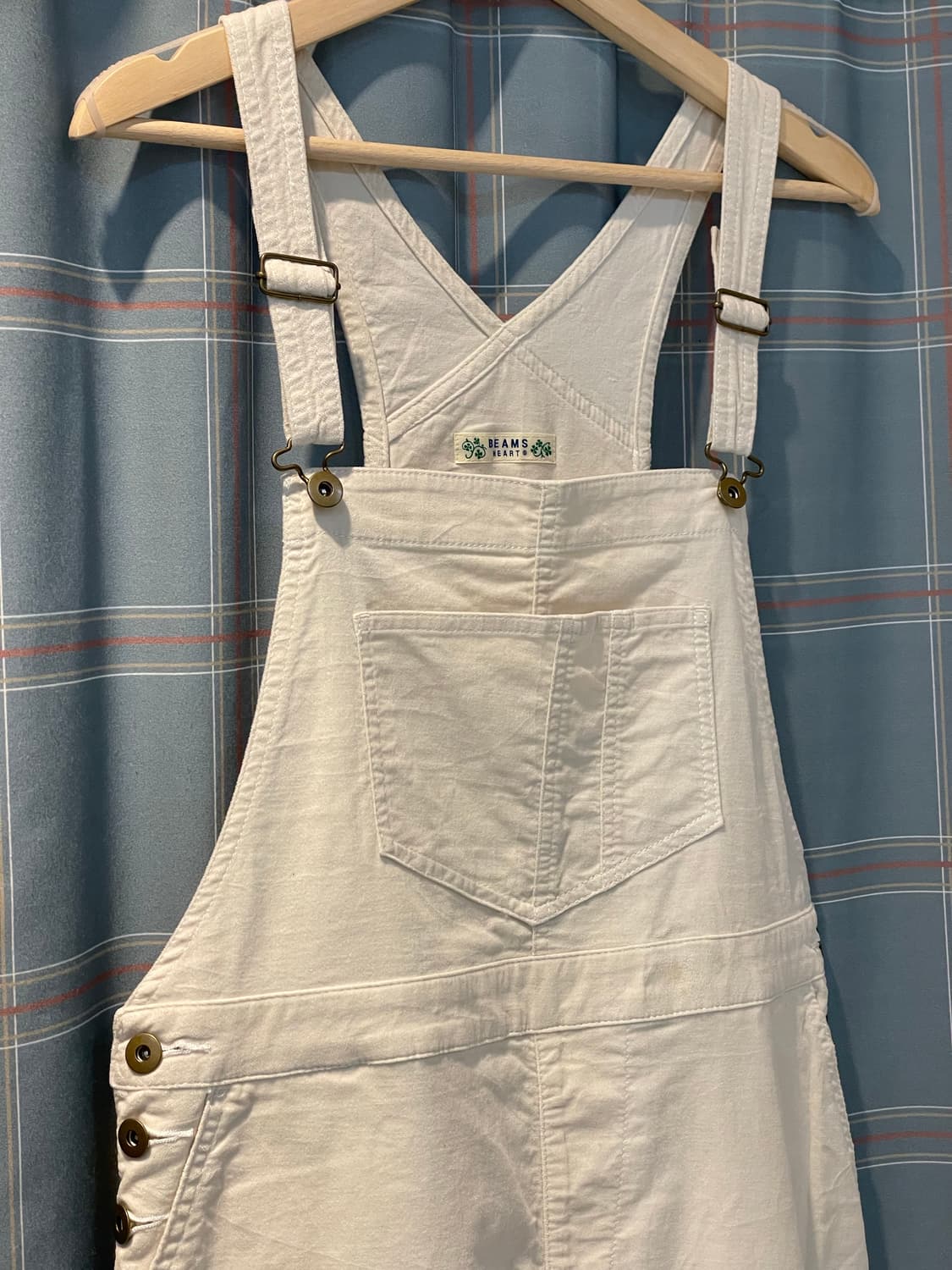 빔즈 heart 멜빵오버롤원피스 상품이미지3