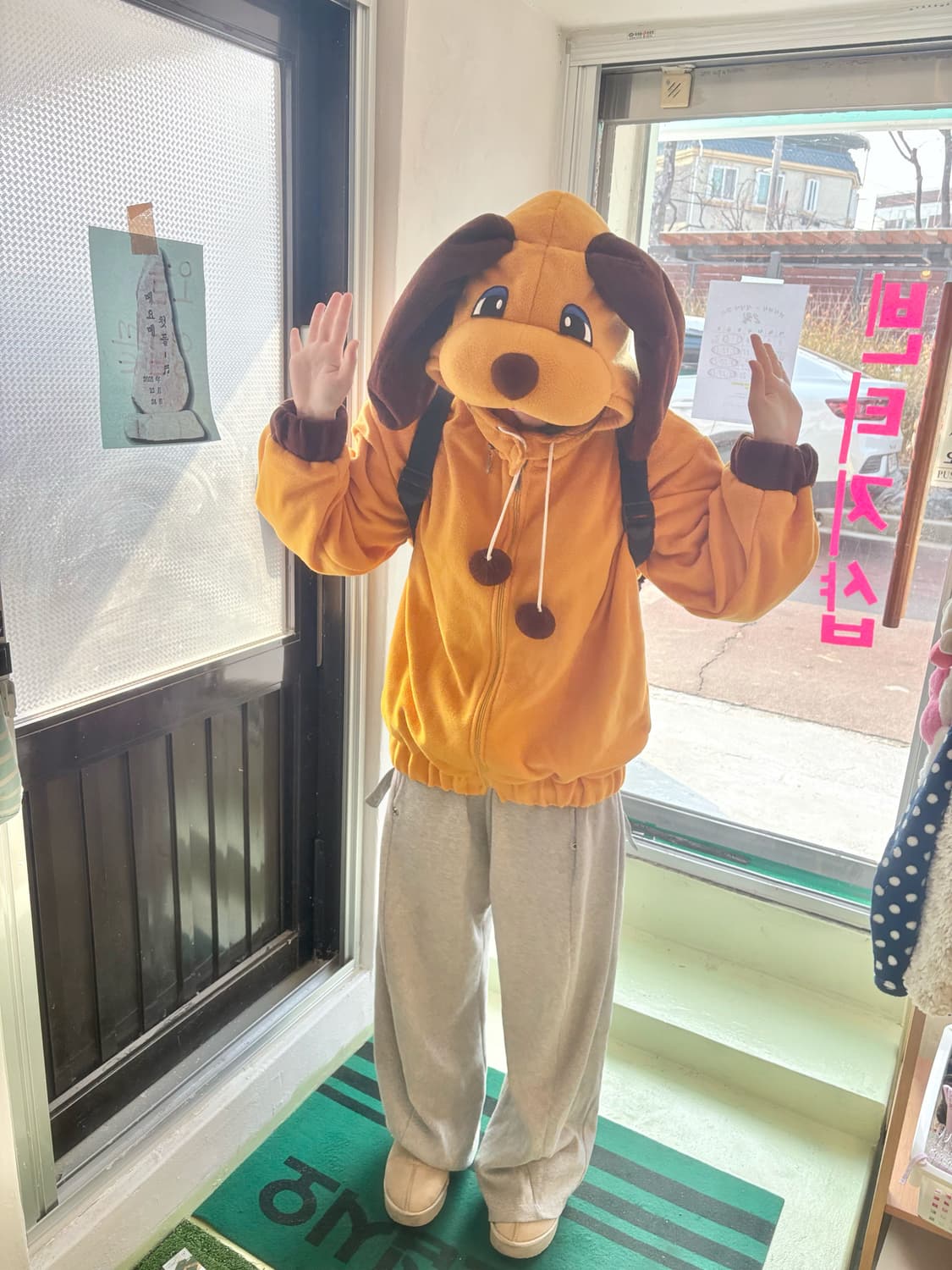 강아지가 되는 후드 집업 🐶 상품이미지4