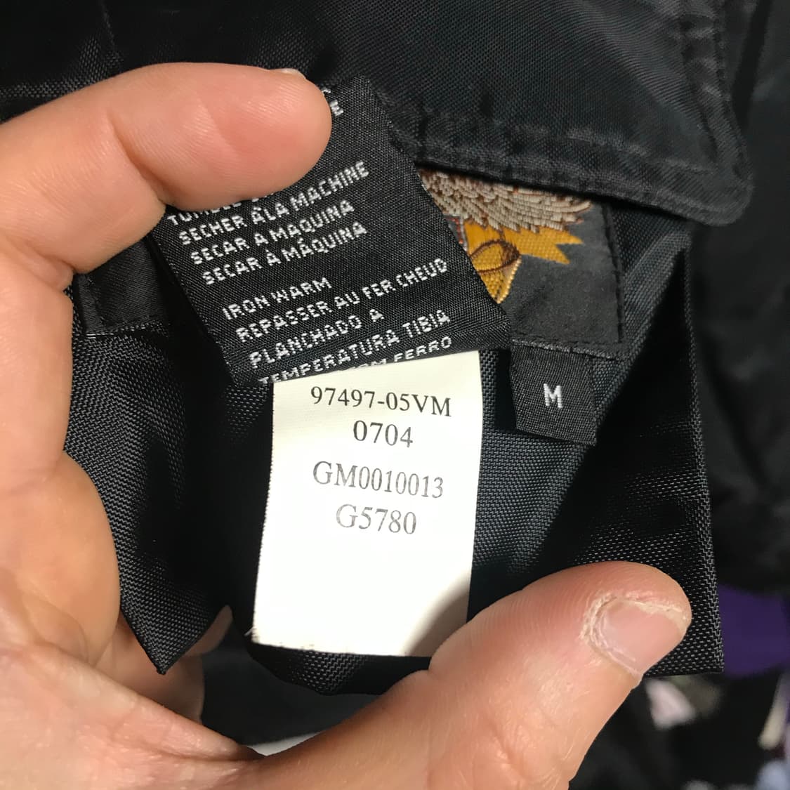 할리데이비슨 90s 레트로 양면 리버시블 자켓(검정 상태가 안좋아서 단면 상품이미지8