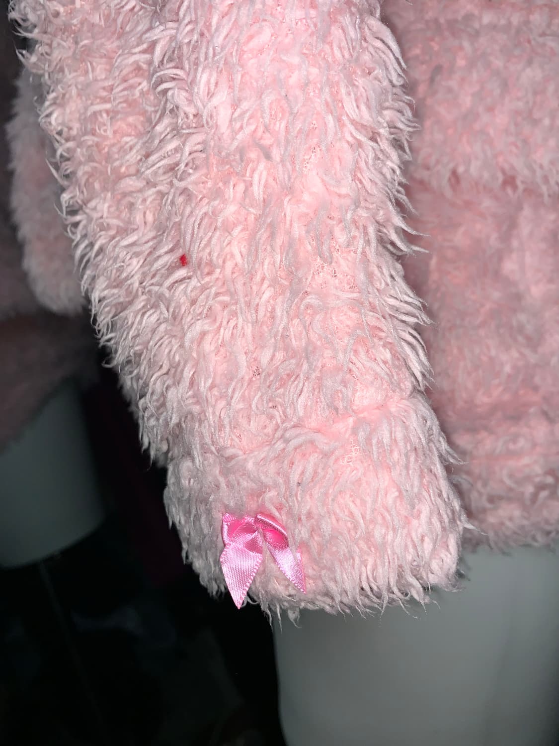 히메갸루 네코미미 퍼 후드집업 숏츠 셋업 상품이미지2