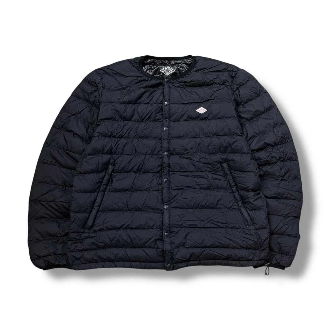 단톤 이너 다운 크루넥 경량 패딩  상품이미지2