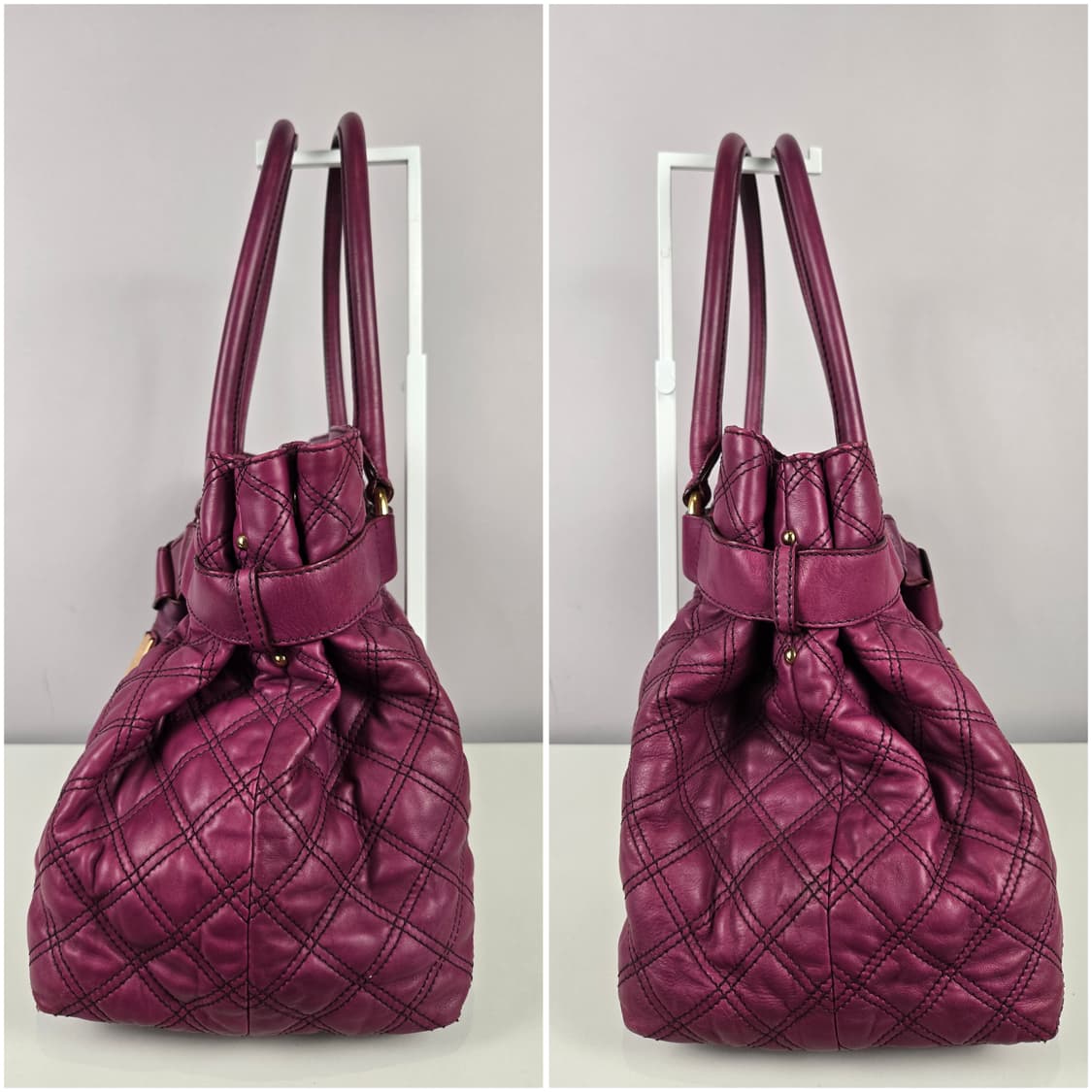 마크제이콥스 브루나 퀼팅 레더 램스킨 토트백 가방 정품 Bruna bag 상품이미지4