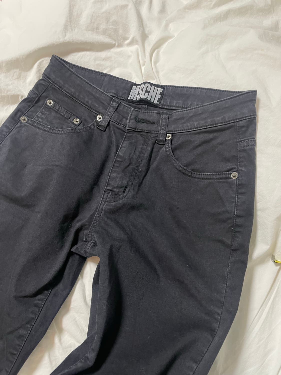 미스치프 부츠컷팬츠 상품이미지1