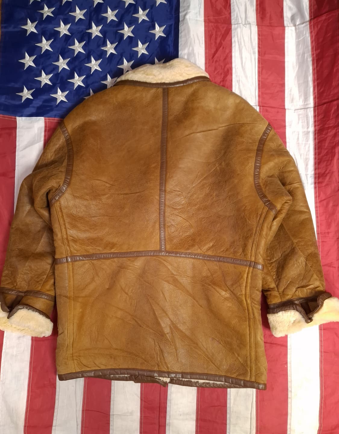 80' 국내산 진도모피 리얼레더 무통 시어링 무스탕 상품이미지9