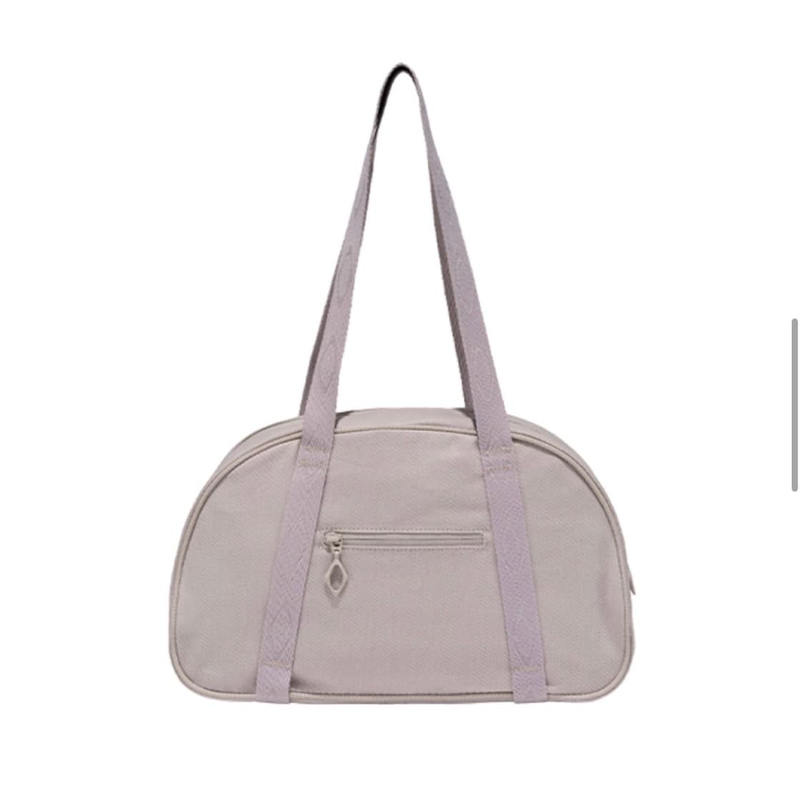 미스치프 롬버스 볼링백 라이트핑크그레이 상품이미지2