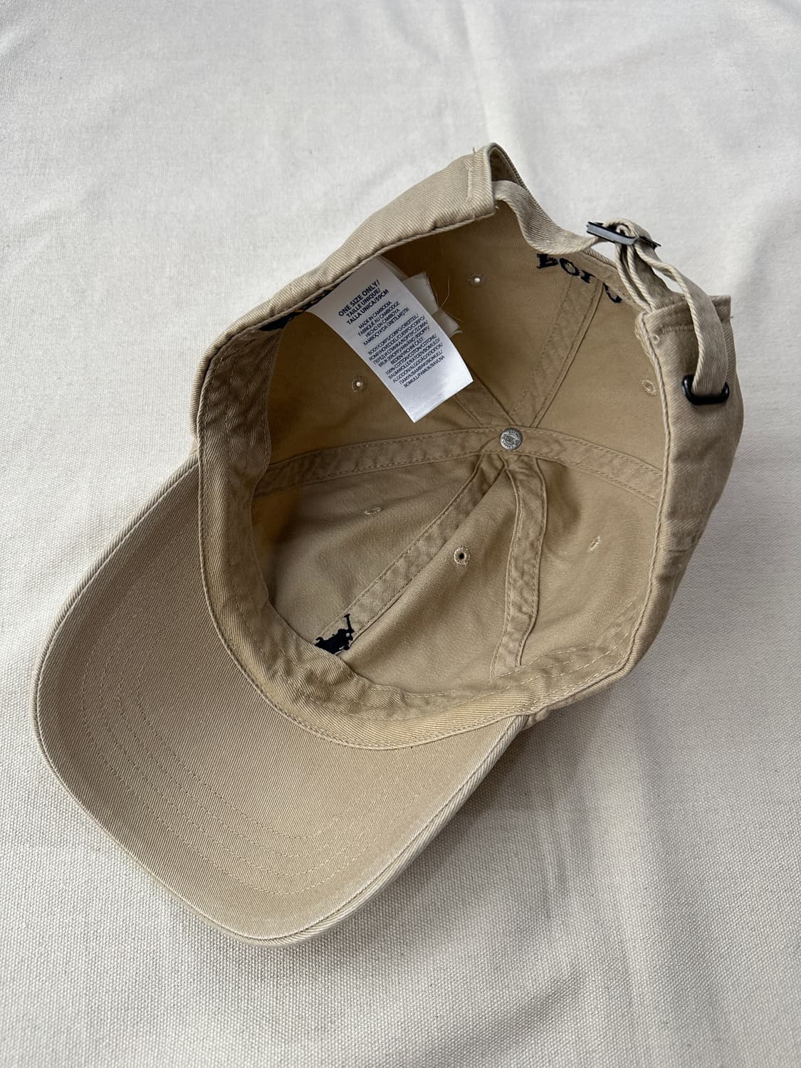 폴로 랄프로렌 클래식 치노 볼캡 베이지 상품이미지6