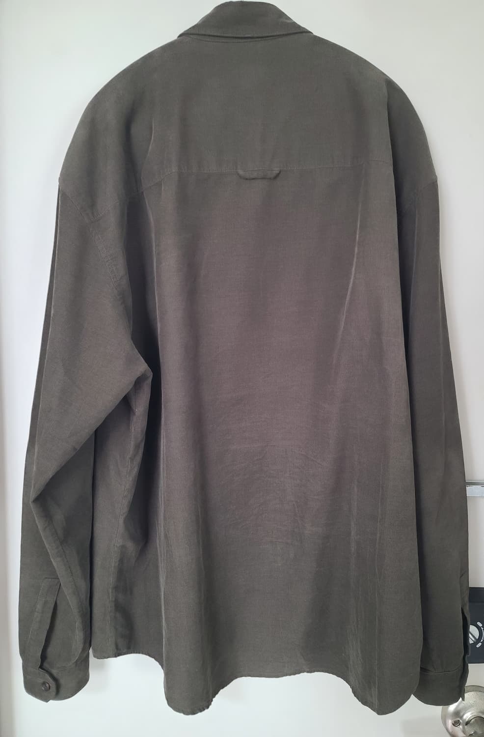 [L] 마이라이브러리 109 코듀로이 셔츠 올리브 상품이미지3