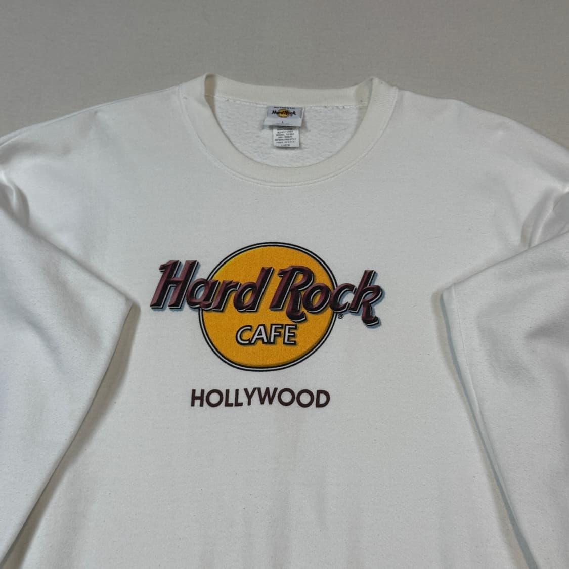 L) Hard Rock 하드락카페 할리우드 스웻 맨투맨 USA 상품이미지3